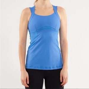 Lululemon Women’s Blue Chaturanga Athletic Tank Top